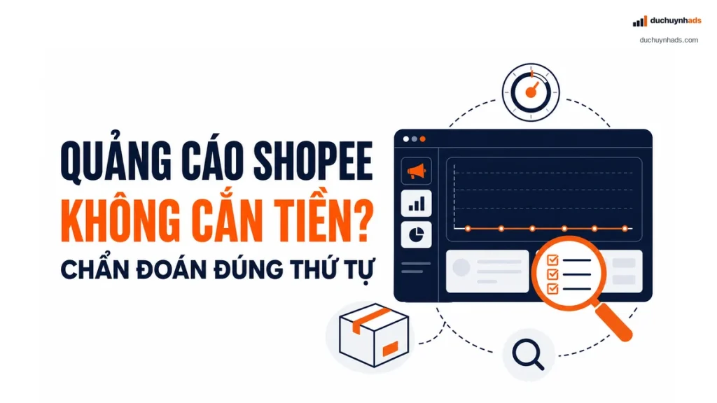 Quảng cáo Shopee không cắn tiền do các lỗi phân phối